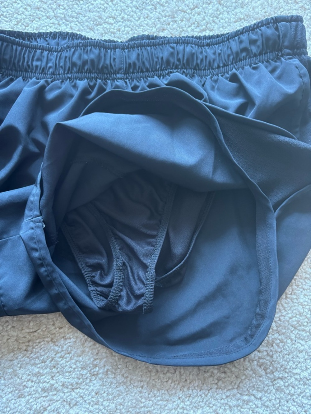 Nike Black Running Shorts S/M - Picture 5 of 7